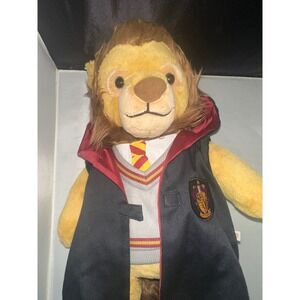 Build-A-Bear Harry Potter Gryffindor Lion Plush with Robe/Uniform CUT TUSH TAG